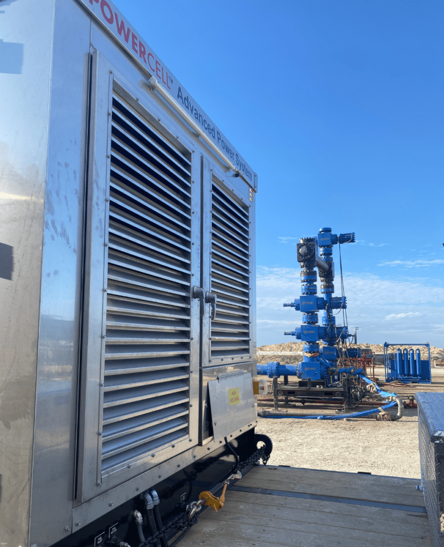 East Texas Deployment PowerCELL reduced emissions and fuel